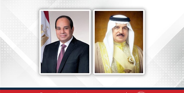 الملك البحريني والرئيس المصري يبحثان هاتفياً التصعيد الإقليمي ويؤكدان على التهدئة والحلول السلمية