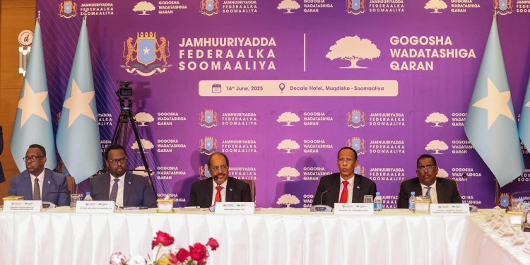 في ظل غياب المعارضة.. الرئيس الصومالي يدشن ملتقى التشاور الوطني