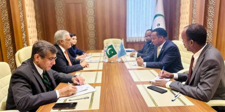 الصومال وباكستان يناقشان تعزيز التعاون الثنائي
