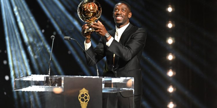 عثمان ديمبيلي ثالث لاعب مسلم يفوز بالكرة الذهبية