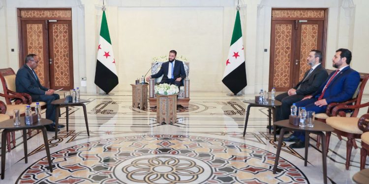 السفير الصومالي الجديد لدى سوريا يقدّم أوراق اعتماده للرئيس أحمد الشرع في دمشق