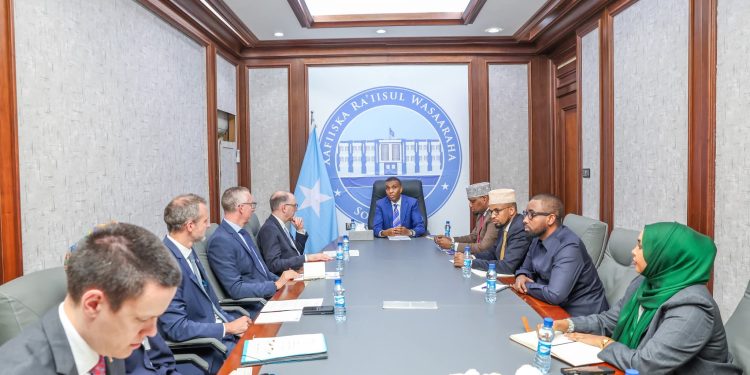 الصومال وألمانيا يناقشان الجفاف والأمن ومسار الانتخابات