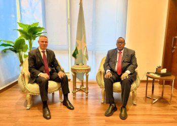 سفير الصومال بالقاهرة يستقبل الأمين العام المساعد لجامعة الدول العربية لقطاع فلسطين