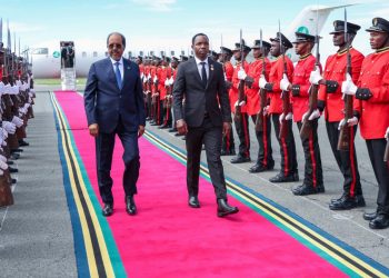 الرئيس الصومالي يصل إلى تنزانيا للمشاركة في قمة مجموعة شرق إفريقيا