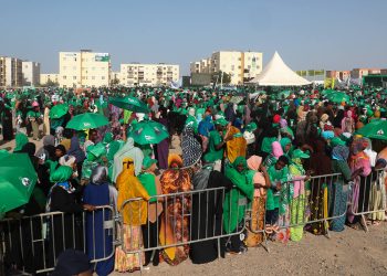 آلاف المؤيدين يحتشدون في بلبلا دعماً لإسماعيل عمر جيله