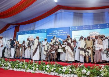 تنصيب أوغاس جديد لعشيرة مرسدي في مقديشو بحضور رسمي وشعبي واسع