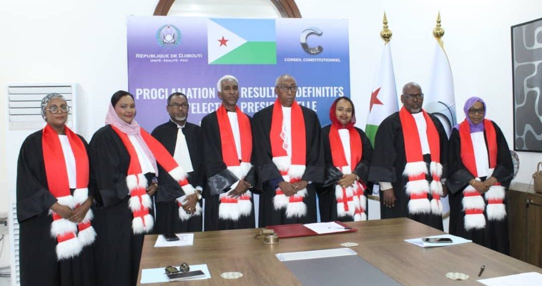 المجلس الدستوري يصادق على إعادة انتخاب غيلي في جيبوتي