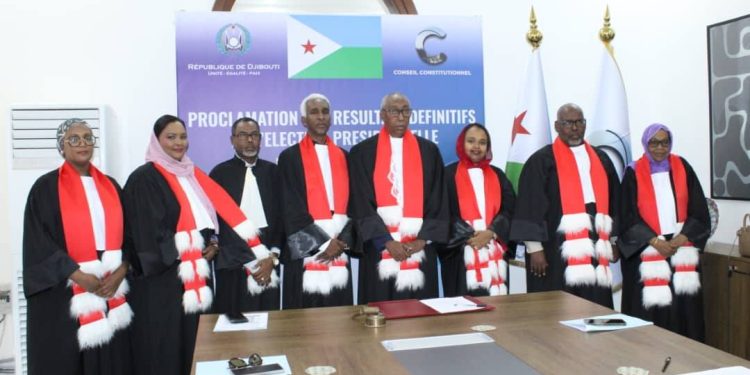 المجلس الدستوري يصادق على إعادة انتخاب غيلي في جيبوتي