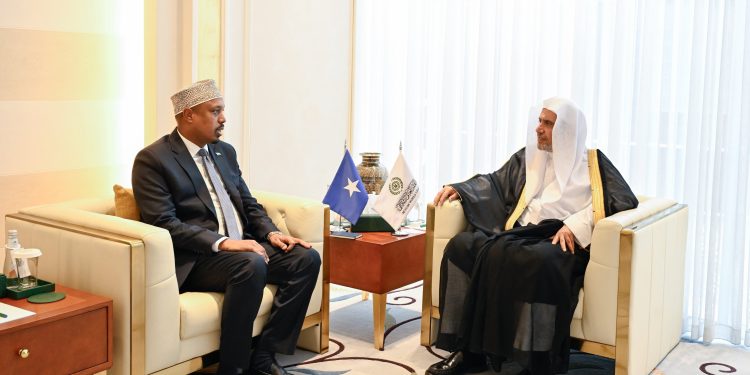 الصومال ورابطة العالم الإسلامي يبحثان آفاق التعاون المشترك