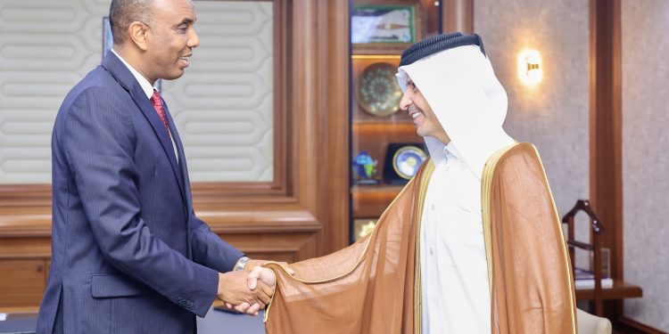رئيس الوزراء الصومالي يبحث مع سفير قطر تعزيز العلاقات الثنائية ودعم الاستقرار
