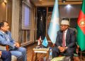 وزير الدفاع الصومالي يستقبل مساعد وزير الخارجية المصري لبحث التعاون الدفاعي